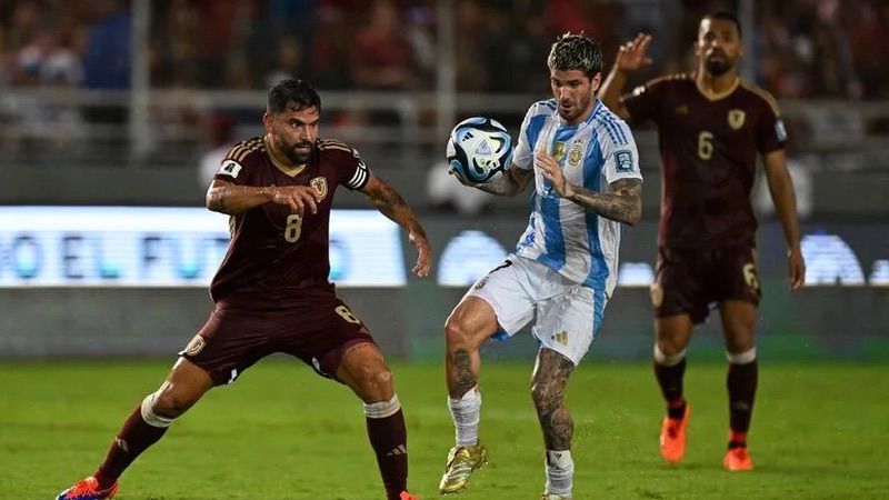 Argentina vs Venezuela có sự chênh lệch rất lớn Argentina vs Venezuela có sự chênh lệch rất lớn